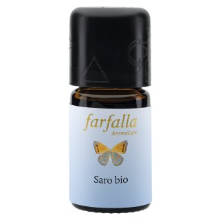 Farfalla Saro essential oil 100% pure organic 5 ml