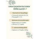 Sala Anethum graveolens herb essential oil 100% pure 50 ml