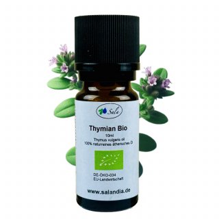 Sala Thyme Aroma essential Oil 100% pure Thymus vulgaris organic 10 ml