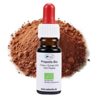 Sala Propolis 20% liquid extract organic 10 ml pipette