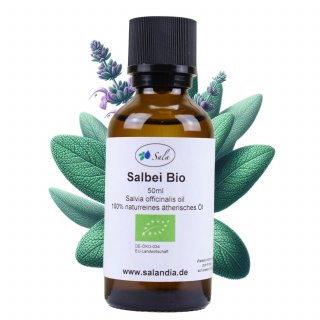 Sala Salbeiöl Aroma ätherisches Öl naturrein BIO 50 ml