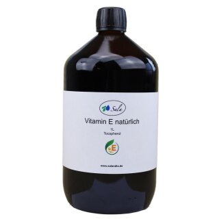 Sala Vitamin E natürlich Tocopherol 1 L 1000 ml Glasflasche