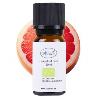 Sala Grapefruitöl Aroma pink ätherisches Öl naturrein BIO 10 ml