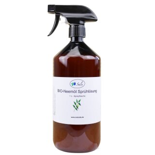 Sala organic cold-pressed neem oil with Salamul (replaces Rimulgan) emulsifier ready to spray 1 L 1000 ml spray bottle