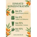 Sala Sea Buckthorn Kernel Oil cold pressed organic 100 ml glass bottle