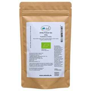 Sala Amla Pulver BIO 250 g Beutel