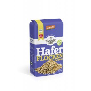 Bauckhof Hafer Flocken Zartblatt Vollkorn vegan demeter bio 425 g