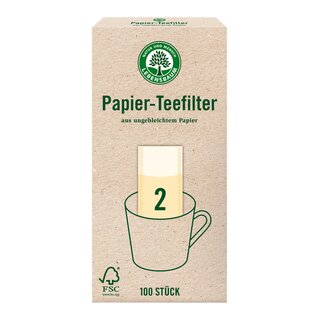 Lebensbaum Papier Teefilter Gr. 2 100 Stk.
