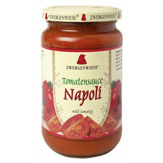 Zwergenwiese Tomato Sauce Napoli gluten free vegan organic 350 g