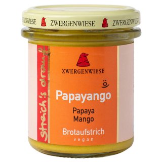 Zwergenwiese Streichs drauf Papayango vegan bio 160 g