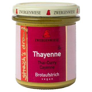 Zwergenwiese Streichs drauf Thayenne glutenfrei vegan bio 160 g