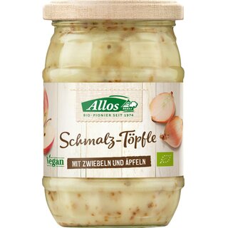 Allos Lard Pot with Onions and Apples vegetal gluten free vegan organic 250 g