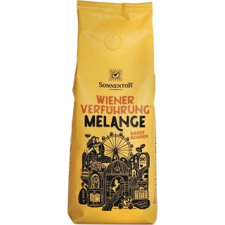 Sonnentor Viennese Seduction Melange Coffee whole bean organic 500 g