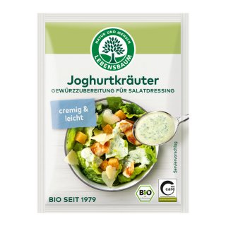 Lebensbaum Salatdressing Joghurt Kräuter vegan bio 3 x 5 g