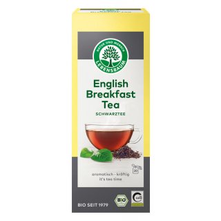 Lebensbaum Englisch Breakfast Tea Schwarztee bio 20 x 2 g Aufgussbeutel 40 g