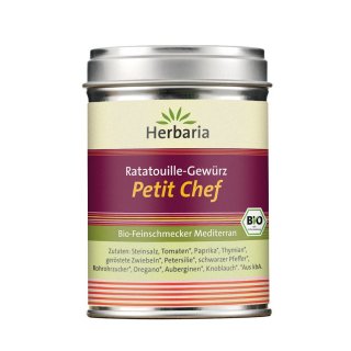 Herbaria Petit Chef für Ratatouille vegan bio 75 g Dose