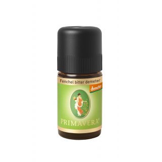 Primavera Fenchel bitter ätherisches Öl naturrein demeter bio 5 ml