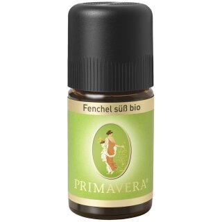 Primavera Fenchel süß ätherisches Öl naturrein bio 5 ml