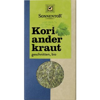 Sonnentor Coriander Herb cut organic 15 g bag