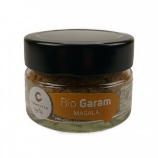 Cosmoveda Garam Masala Spice Mix organic 25 g glass crucible