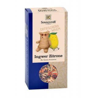 Sonnentor Ginger Lemon Tea Spice Tea Mix loose organic 80 g bag