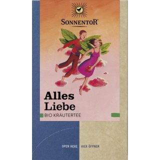 Sonnentor Alles Liebe Herbal Tea organic 18 x 1,5 g Sachet