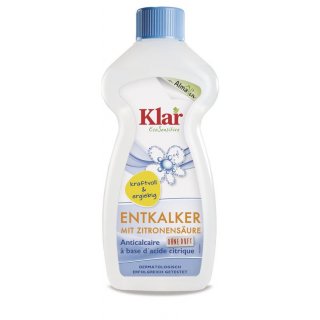 Klar Citric Acid Descaler without fragrance vegan 500 ml