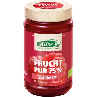 Allos Frucht Pur 75% Himbeere bio 250 g