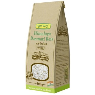 Rapunzel Himalaya Basmati Rice White organic 500 g