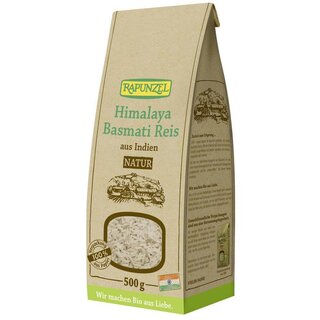 Rapunzel Himalaya Basmati Rice Natural organic 500 g