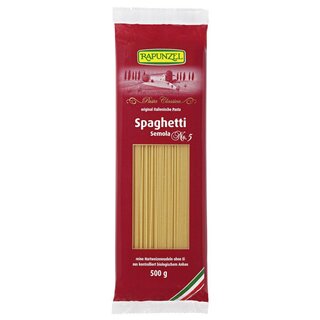 Rapunzel Spaghetti Semola No. 5 organic 500 g
