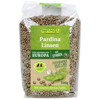 Rapunzel Pardina Linsen bio 500 g wg Ernteausfall voraussichtlich 2025 wieder lieferbar